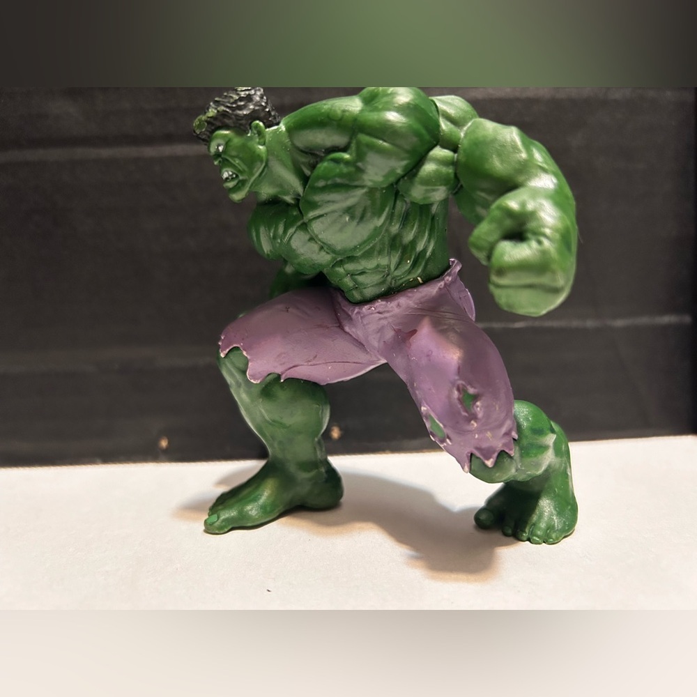 Incredible Hulk 4” Figure PVC Cake Topper Disney MCU Green Guy Marvel Avengers - Picture 2 of 6
